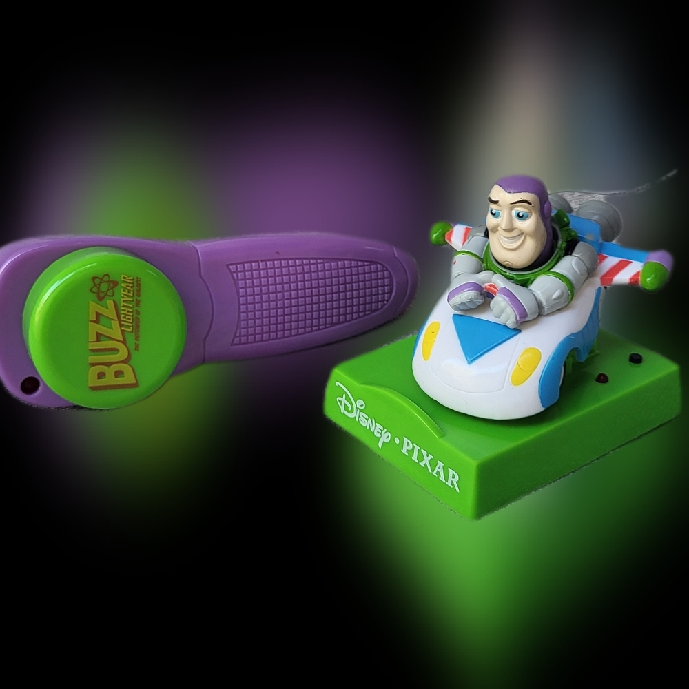 Vintage rare Toy Story Buzzlightyear 49MHz Pocket Mini Rechargeable R/C Toy